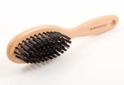 Ancol Heritage Wood Handle Soft Bristle Brush Sml